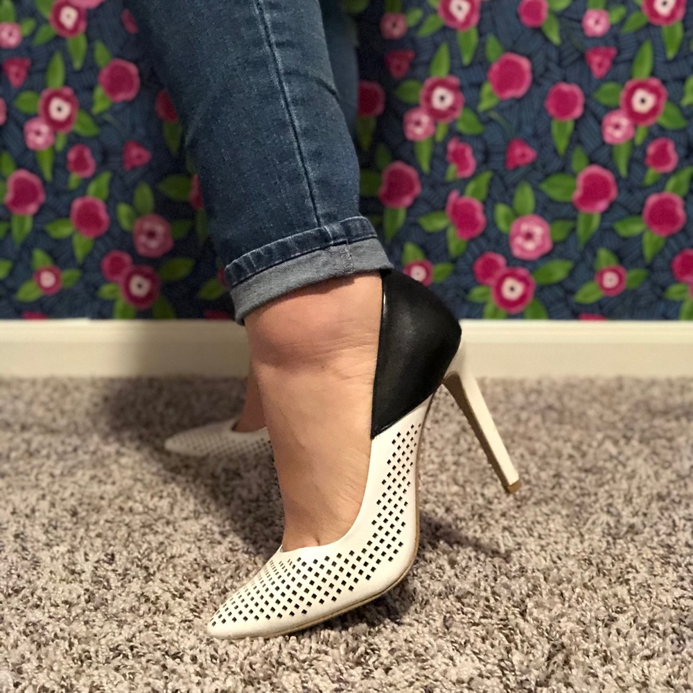B/W French Connection Heels